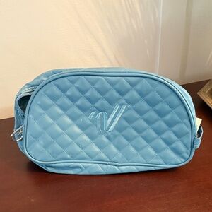 Varsity Blue Quilted Cheer Shoe Bag
